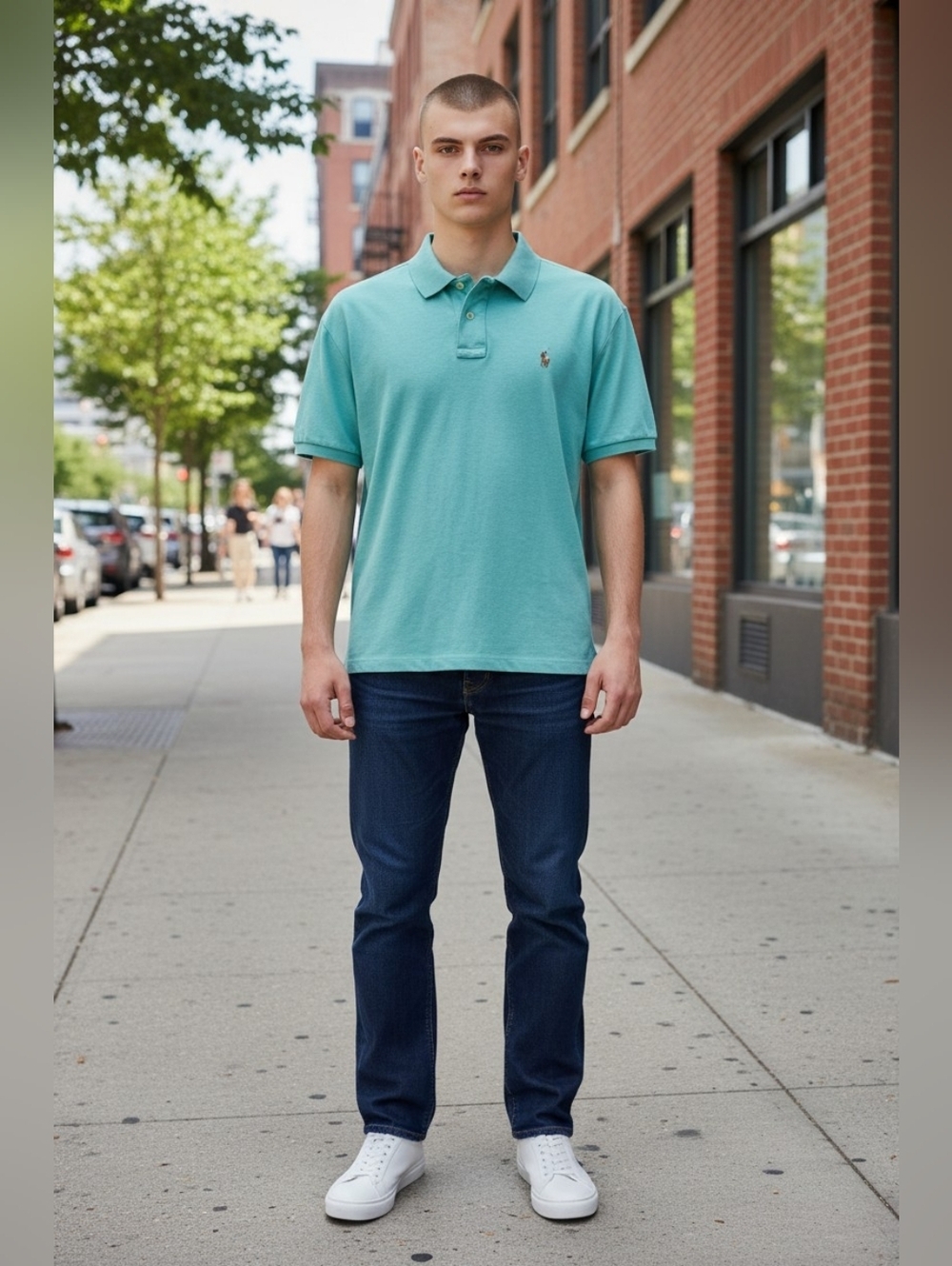 Ralph Lauren Men's Size Large Pima Soft Touch Polo Shirt